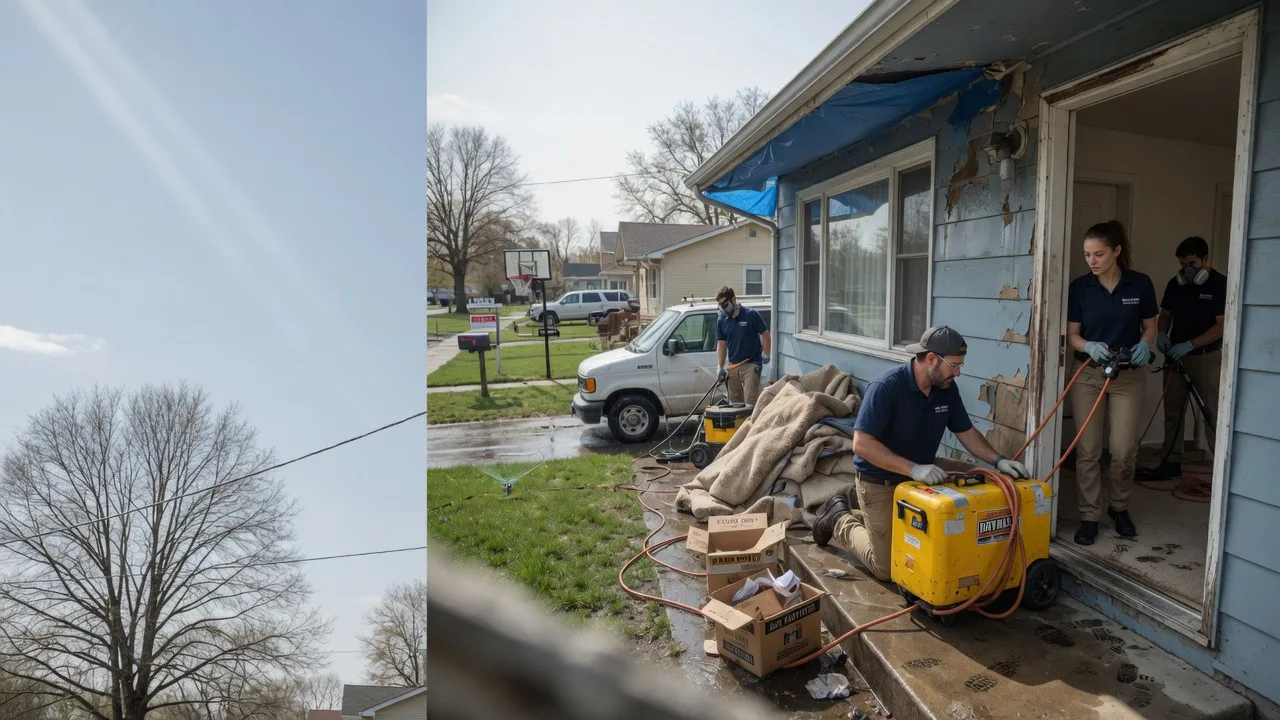 Basement Flood Cleanup in Wheatland, IA near me